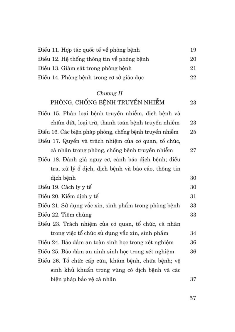 Luật Phòng bệnh năm 2025