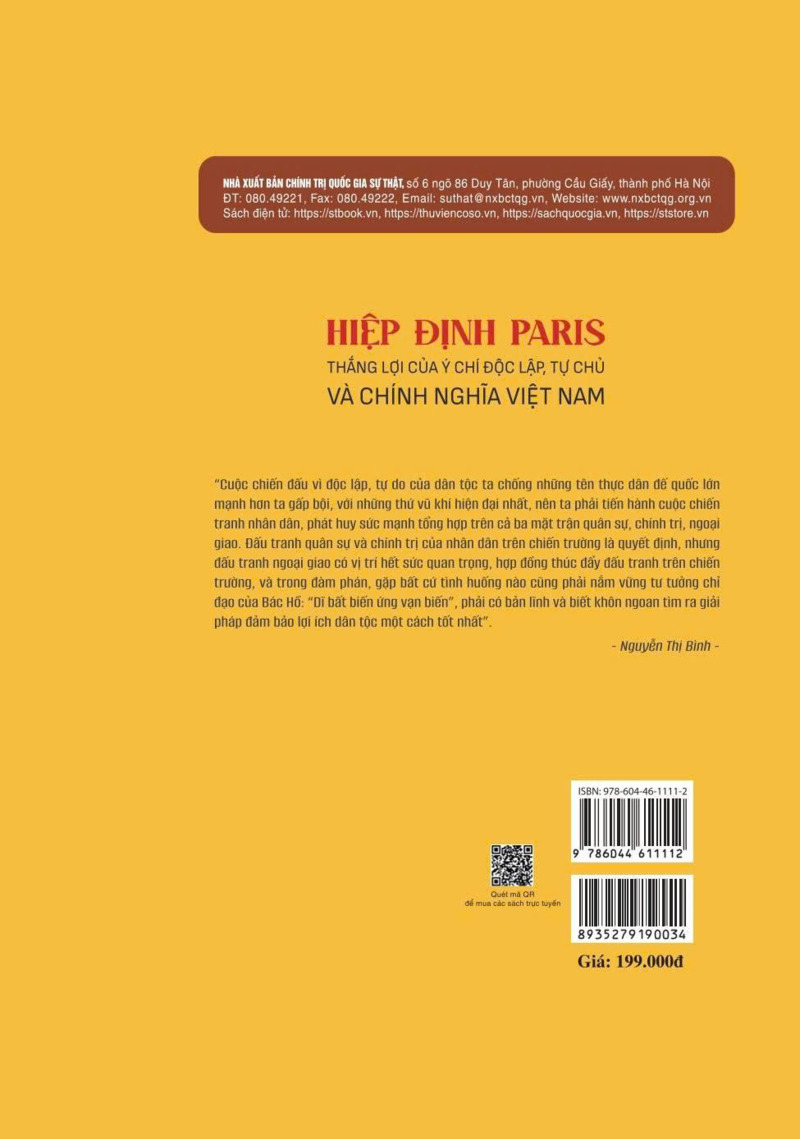 Hiệp định Paris - Thắng lợi của ý chí độc lập, tự chủ và chính nghĩa Việt Nam