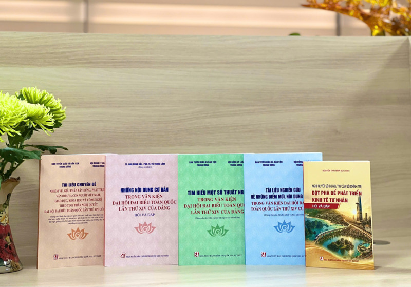 Bộ Tài liệu nghiên cứu, học tập đưa Nghị quyết Đại hội XIV của Đảng vào cuộc sống