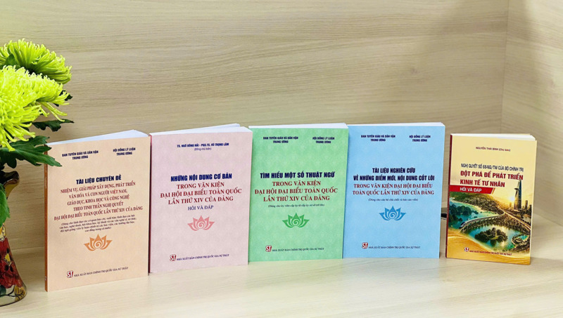Bộ Tài liệu nghiên cứu, học tập đưa Nghị quyết Đại hội XIV của Đảng vào cuộc sống