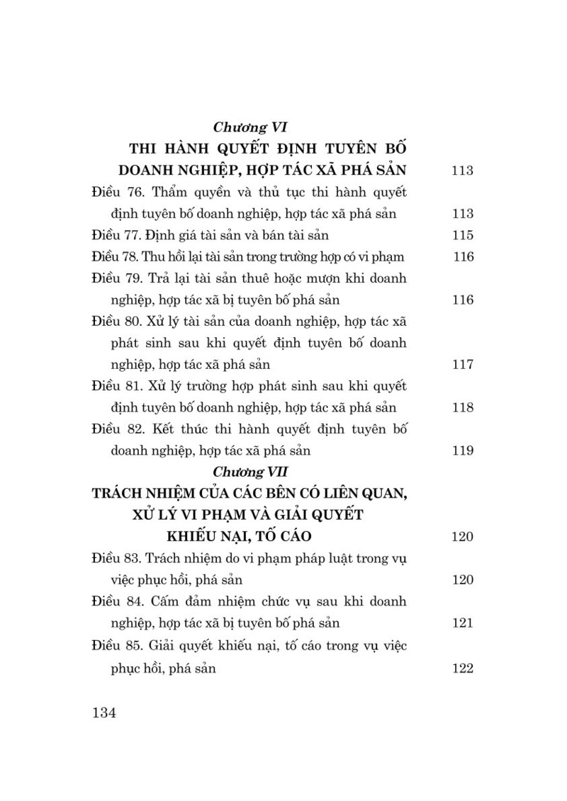 Luật Phục hồi, phá sản năm 2025