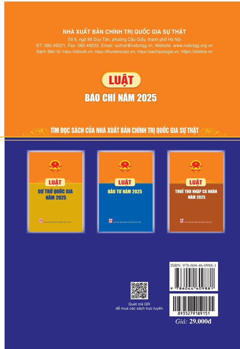 Luật Báo chí năm 2025