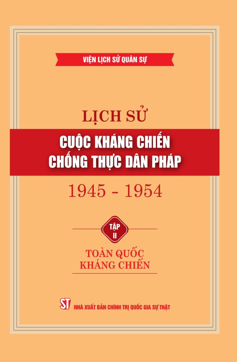 Lịch kháng chiến chống thực dân Pháp 1945 - 1954, 7 tập 