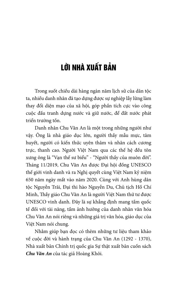 Chu Văn An 