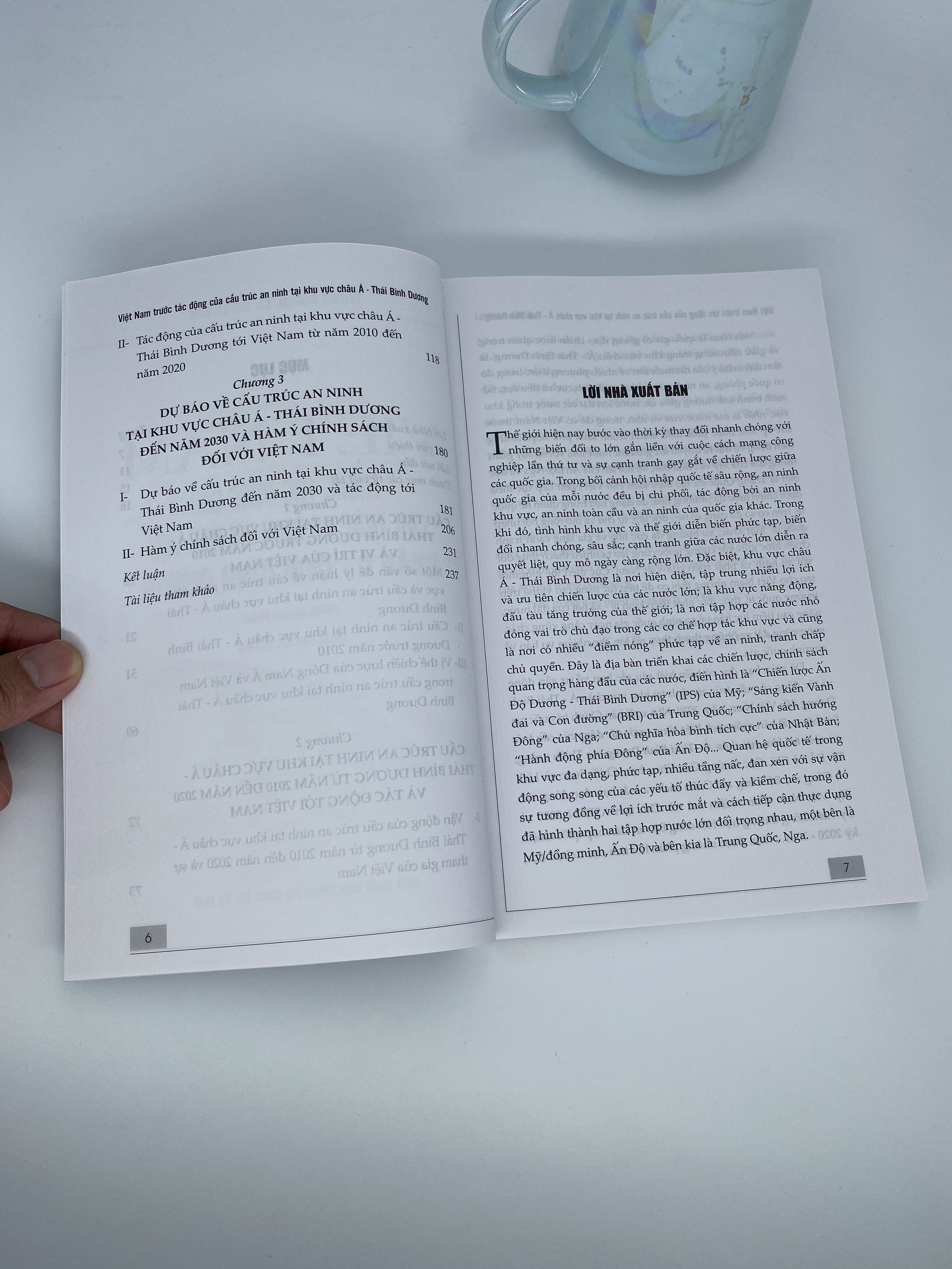Việt Nam trước tác động của cấu trúc an ninh tại khu vực châu Á - Thái Bình Dương (Sách chuyên khảo)