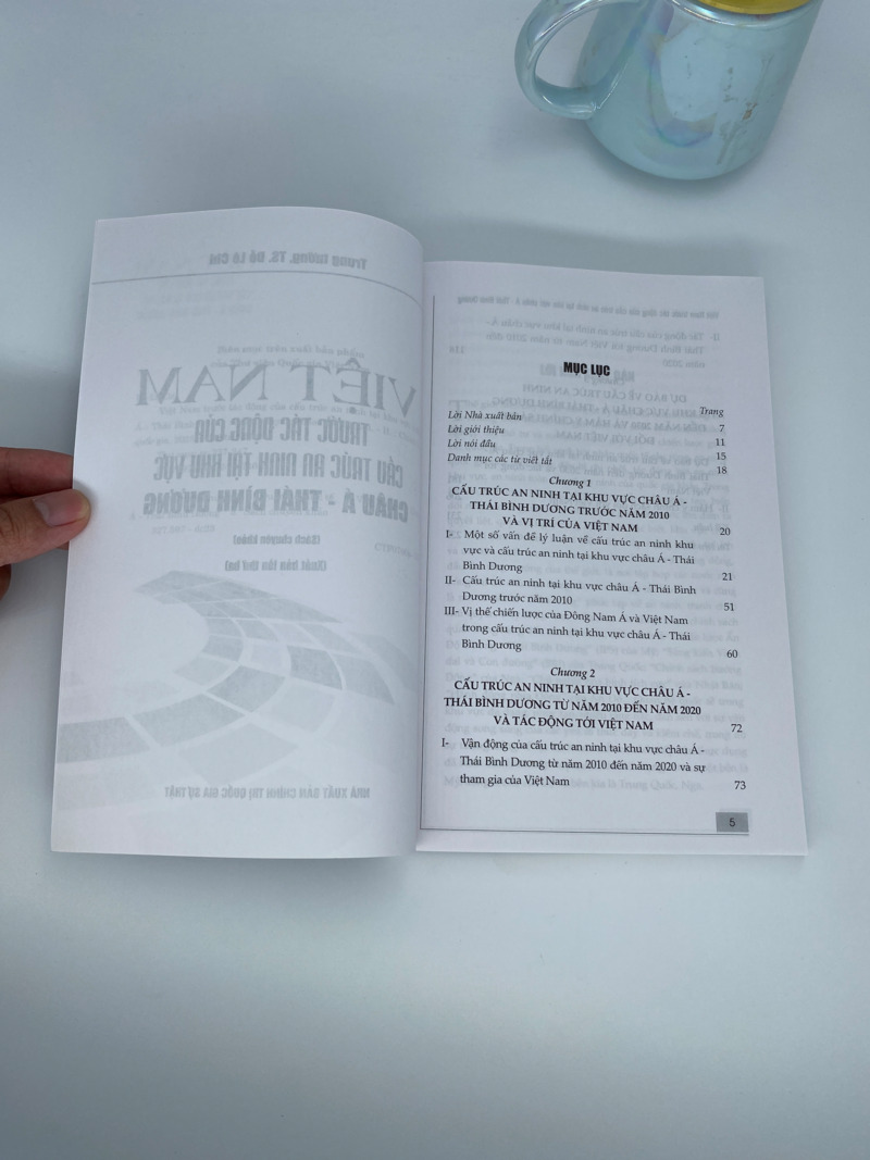 Việt Nam trước tác động của cấu trúc an ninh tại khu vực châu Á - Thái Bình Dương (Sách chuyên khảo)