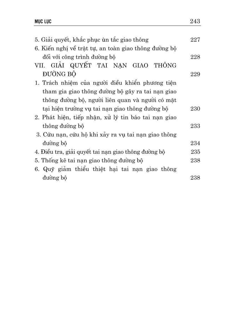 Tìm hiểu luật trật tự, an toàn giao thông đường bộ 2024