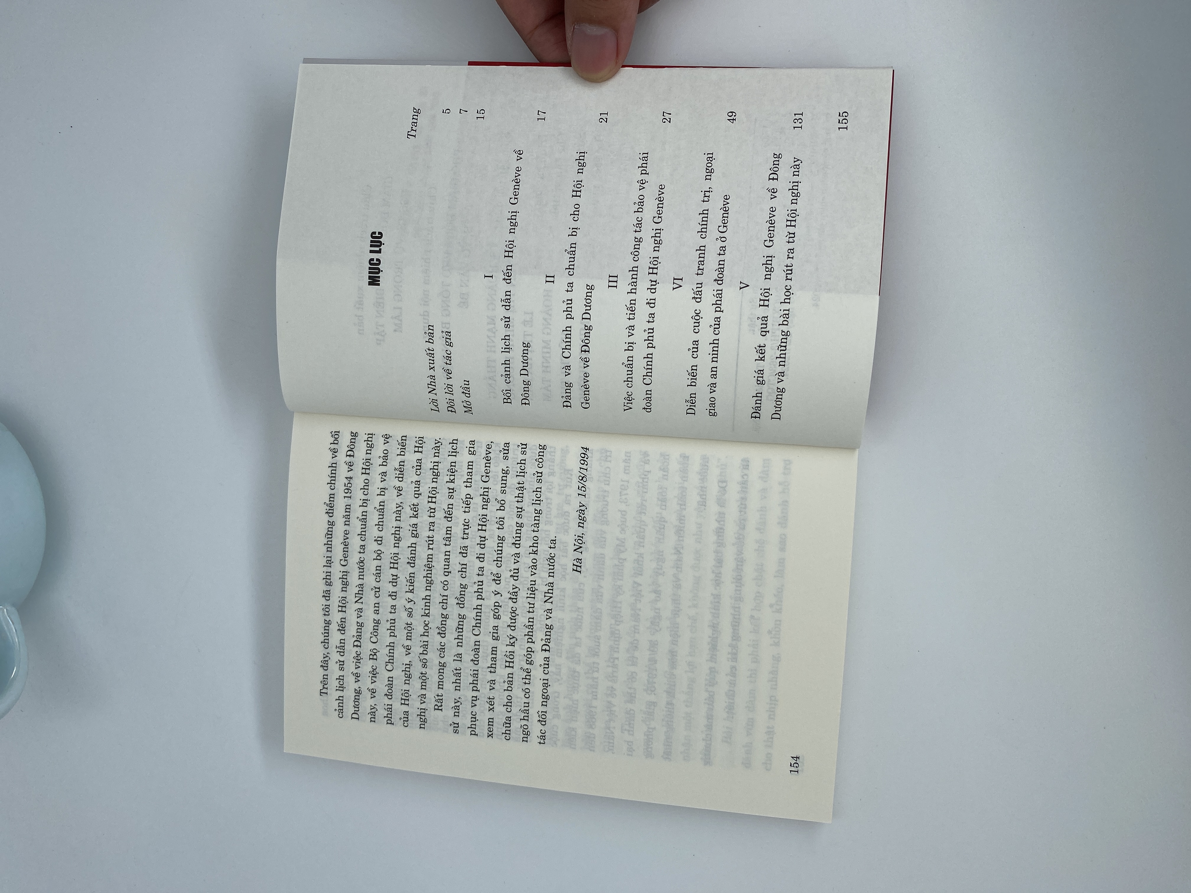 Hội nghị Genève về Đông Dương năm 1954. Góc nhìn của người trong cuộc