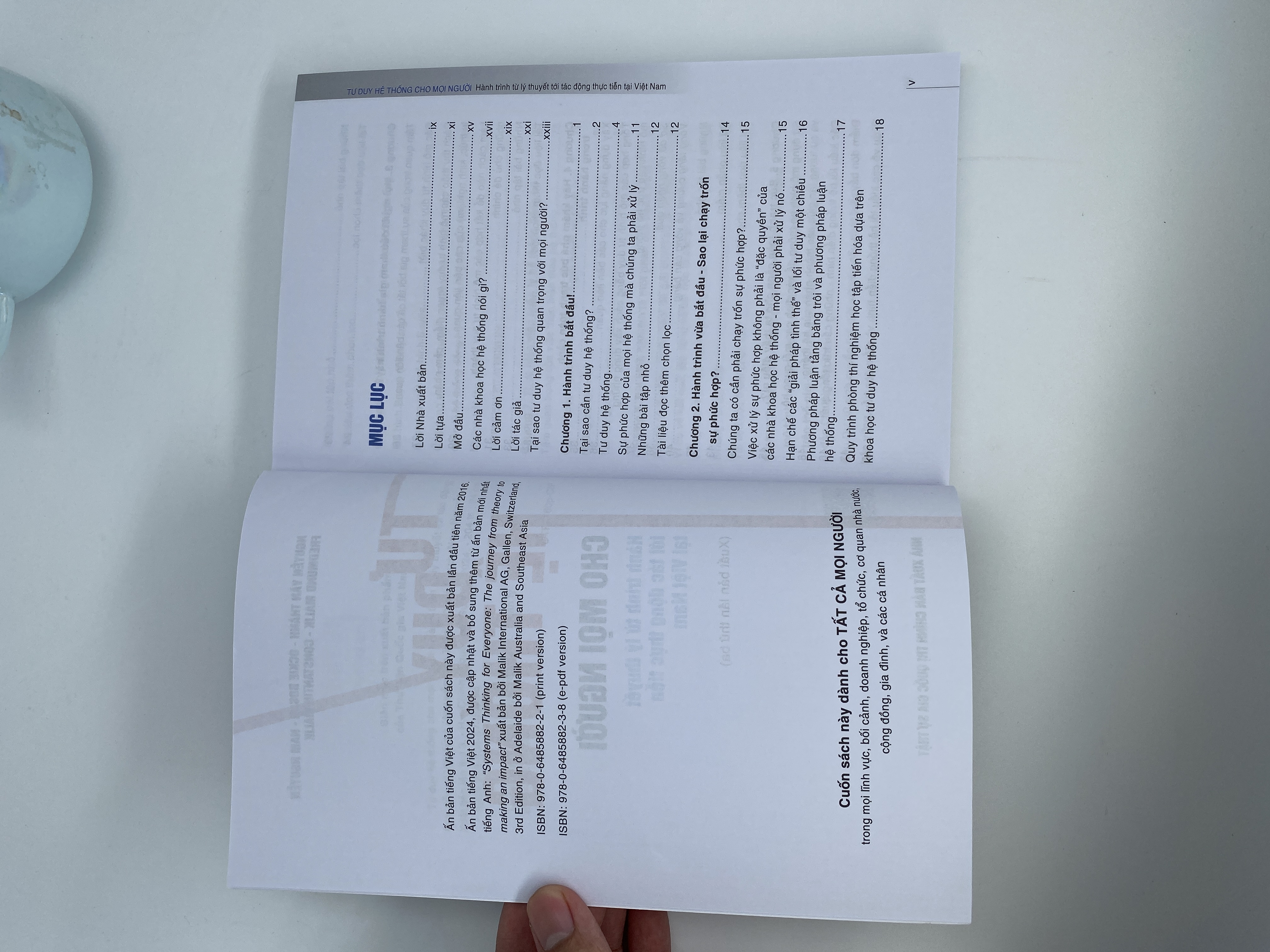 Tư duy hệ thống cho mọi người - Hành trình từ lý thuyết tới tác động thực tiễn tại Việt Nam (Xuất bản lần thứ ba)