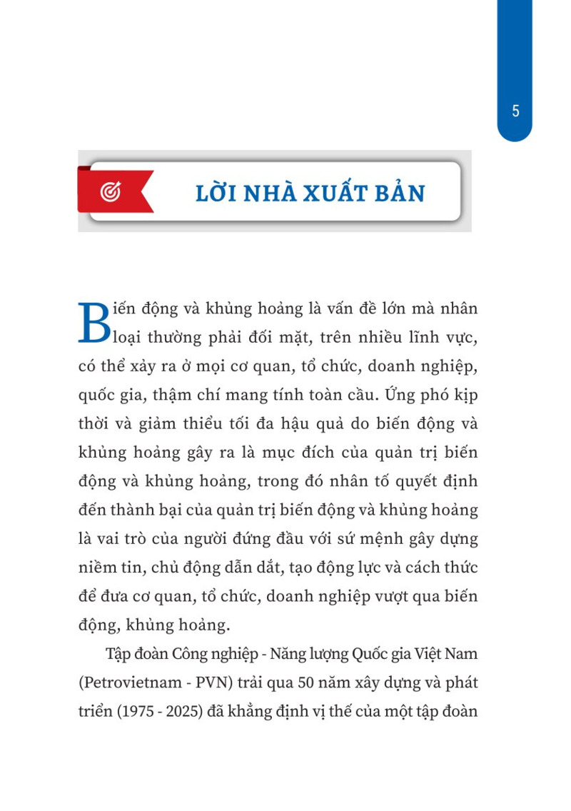 Quản trị biến động và khủng hoảng (Xuất bản lần thứ hai)