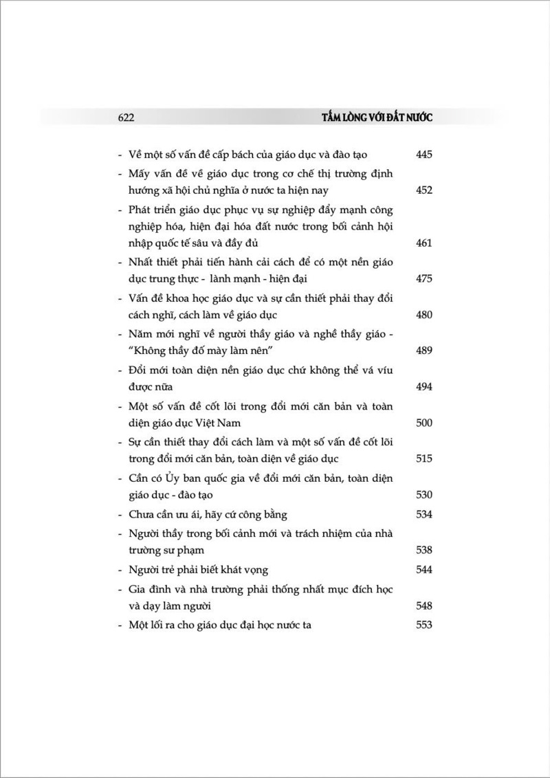 Tấm lòng với đất nước (Xuất bản lần thứ hai) bìa mềm