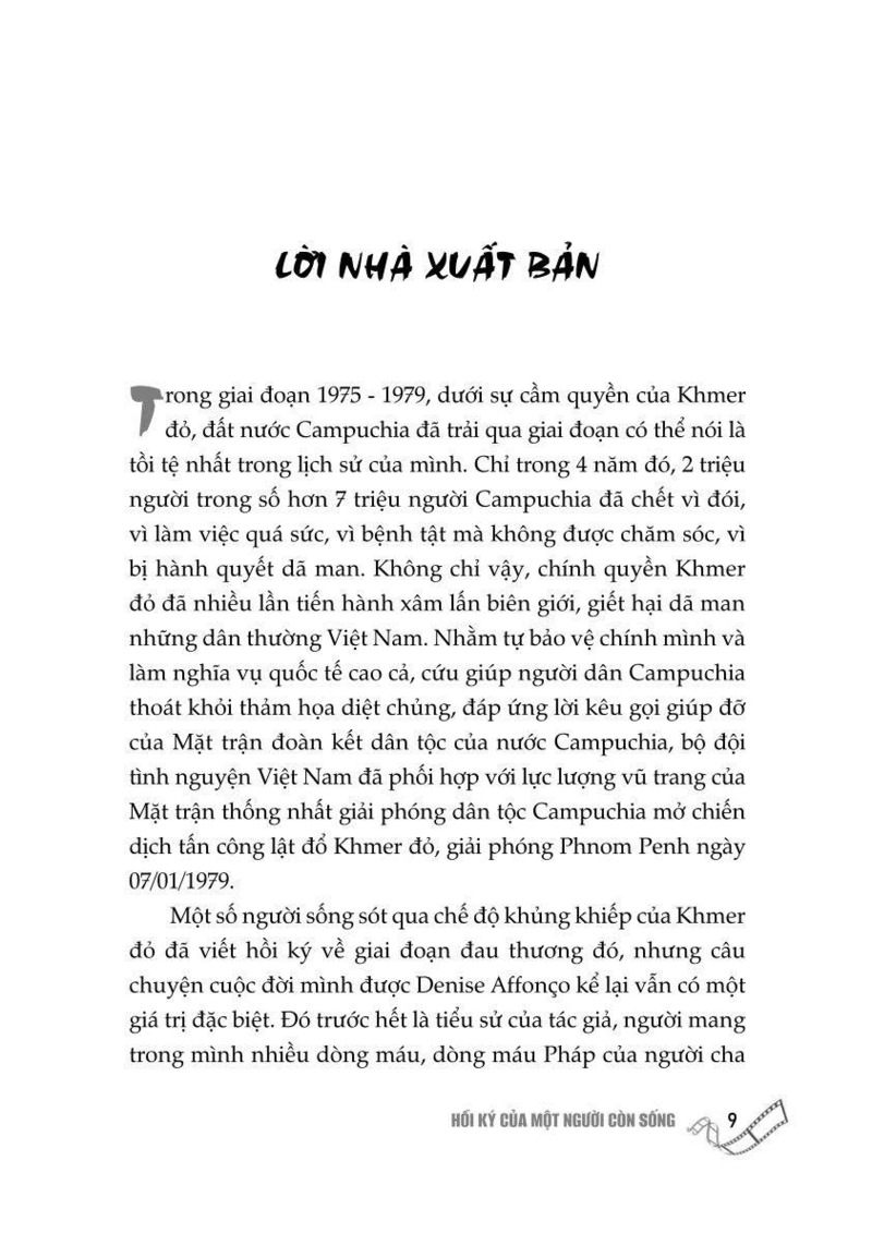 Thoát khỏi địa ngục Khmer đỏ - Hồi ký của một người còn sống (Sách tham khảo, xuất bản lần thứ tu)