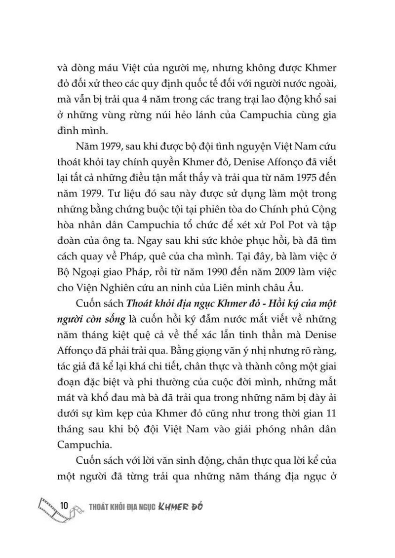 Thoát khỏi địa ngục Khmer đỏ - Hồi ký của một người còn sống (Sách tham khảo, xuất bản lần thứ tu)