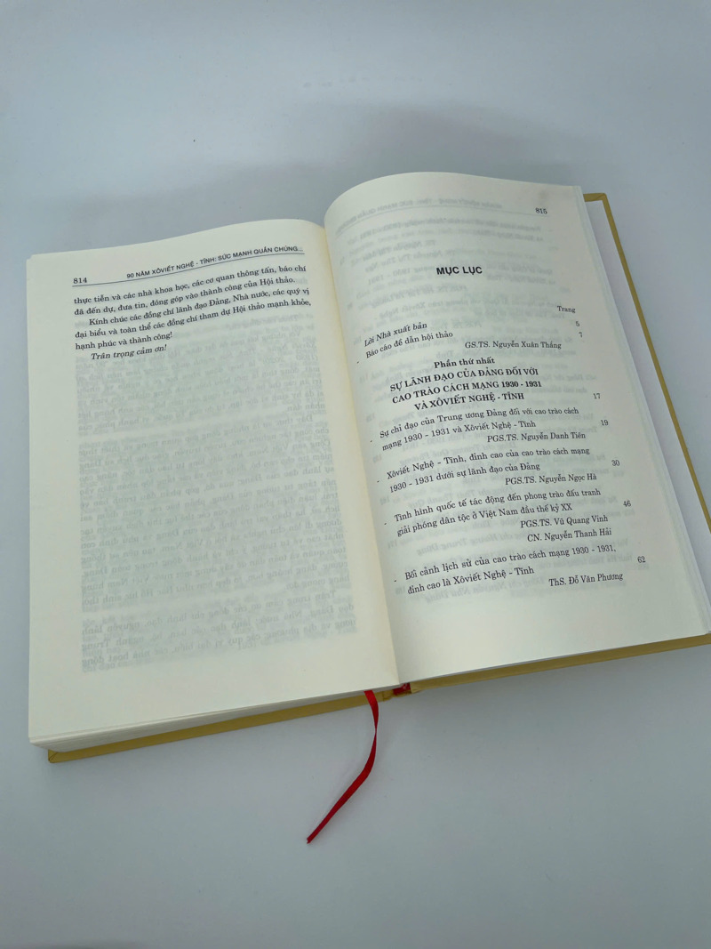 90 năm Xôviết Nghệ - Tĩnh Sức mạnh quần chúng làm nên lịch sử (1930 - 2020)