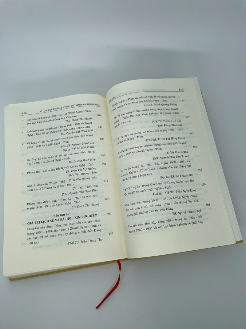 90 năm Xôviết Nghệ - Tĩnh Sức mạnh quần chúng làm nên lịch sử (1930 - 2020)