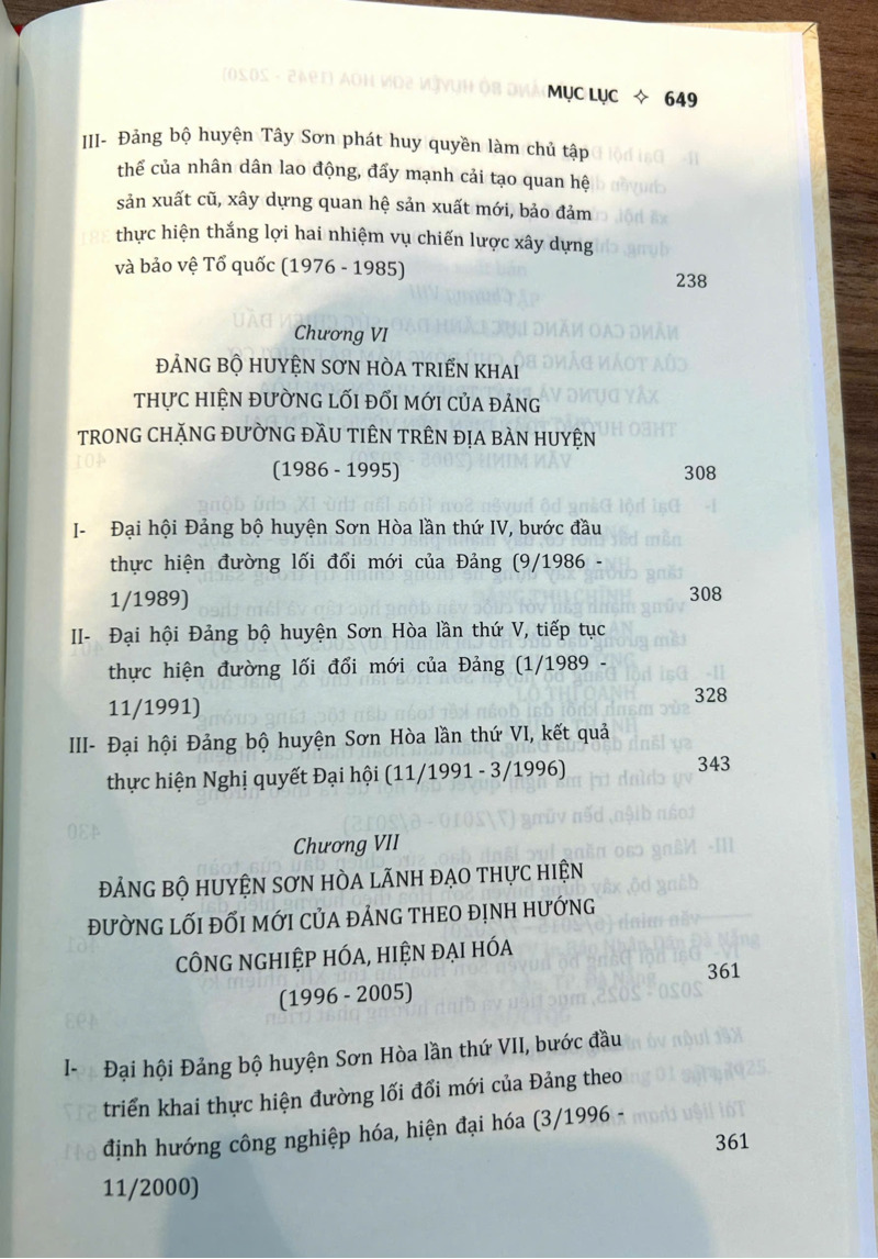 Lịch sử Đảng bộ huyện Sơn Hòa (1945-2020)