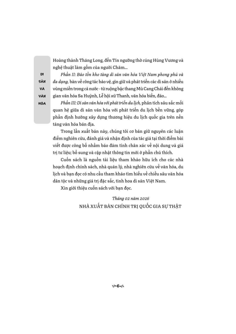 Di sản và văn hóa (Sách tham khảo)