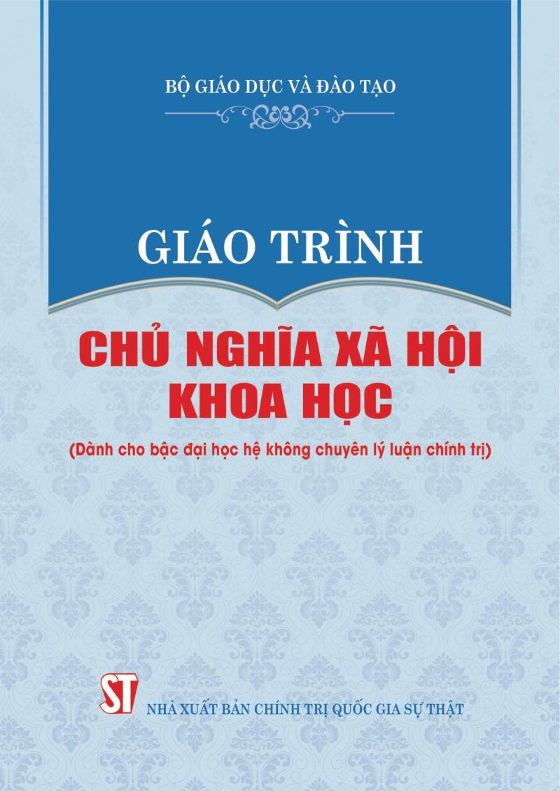 Giáo trình Chủ nghĩa xã hội khoa học (Dành cho bậc đại học hệ không...