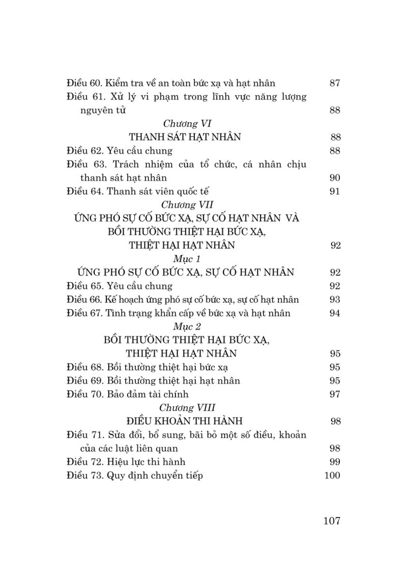 Luật Năng lượng nguyên tử năm 2025