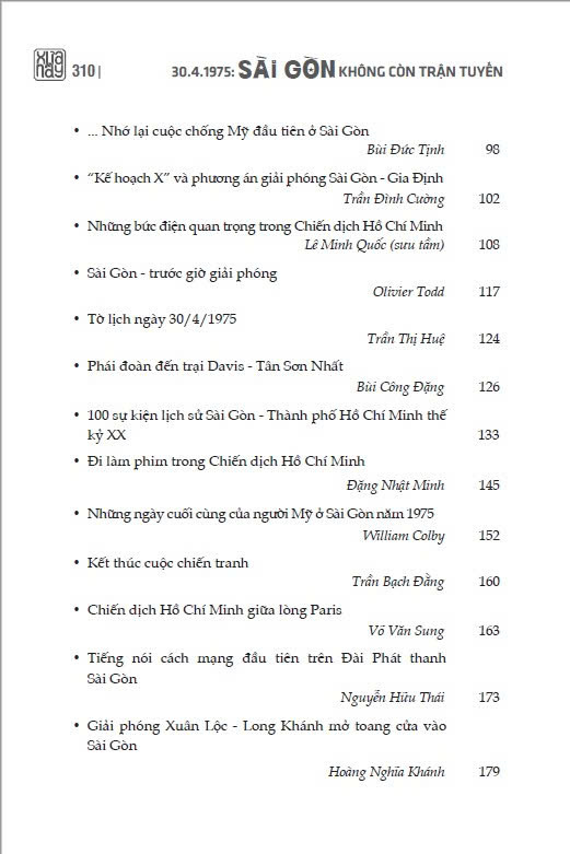30.4.1975 Sài Gòn không còn trận tuyến - Những ký ức về một ngày trọng đại ( SÁCH ĐẶT HÀNG)