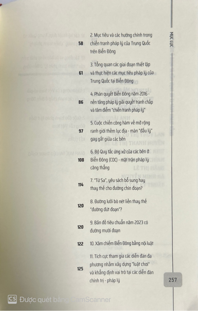 Chiến tranh pháp lý và thực tiễn áp dụng ở Biển Đông (Sách tham khảo, lưu hành nội bộ)