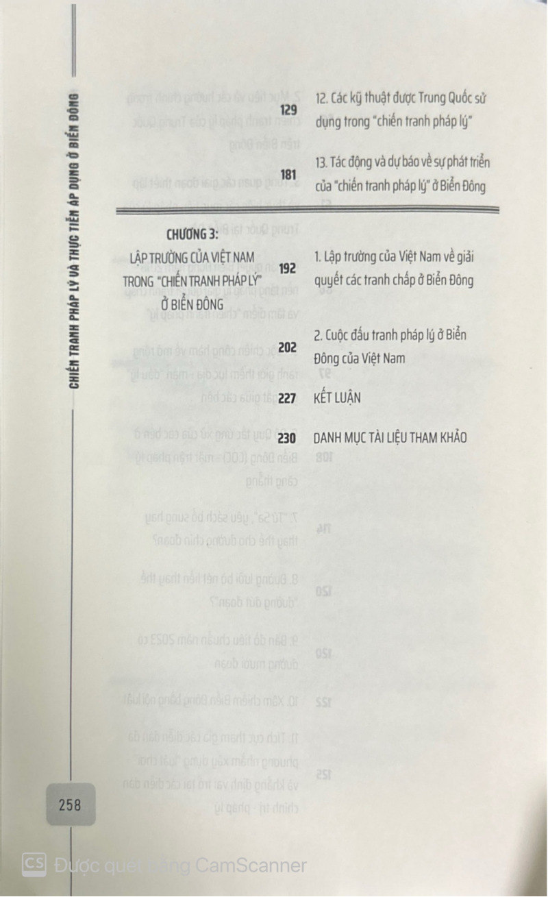 Chiến tranh pháp lý và thực tiễn áp dụng ở Biển Đông (Sách tham khảo, lưu hành nội bộ)