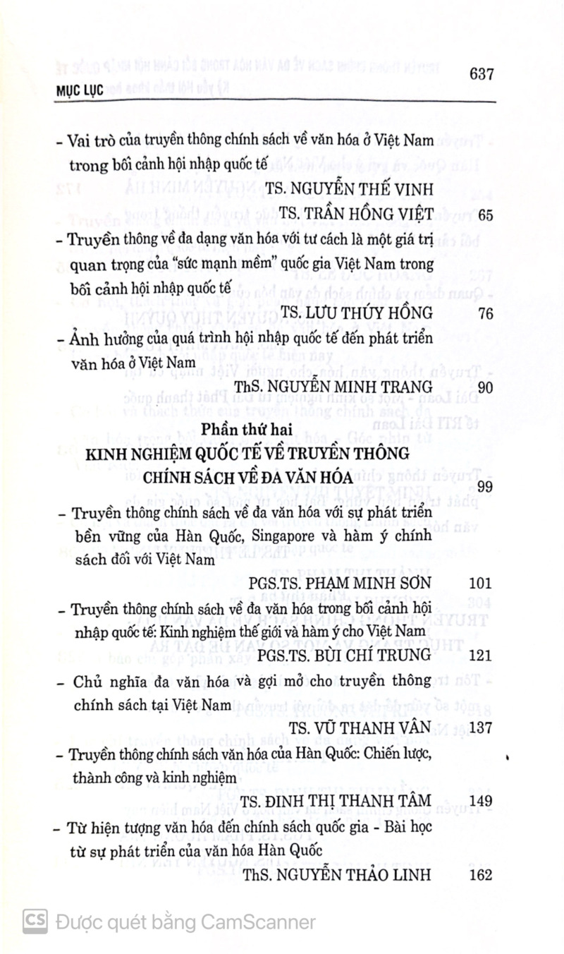 Truyền thông chính sách về đa văn hóa trong bối cảnh hội nhập quốc tế (Kỷ yếu Hội thảo khoa học quốc tế)