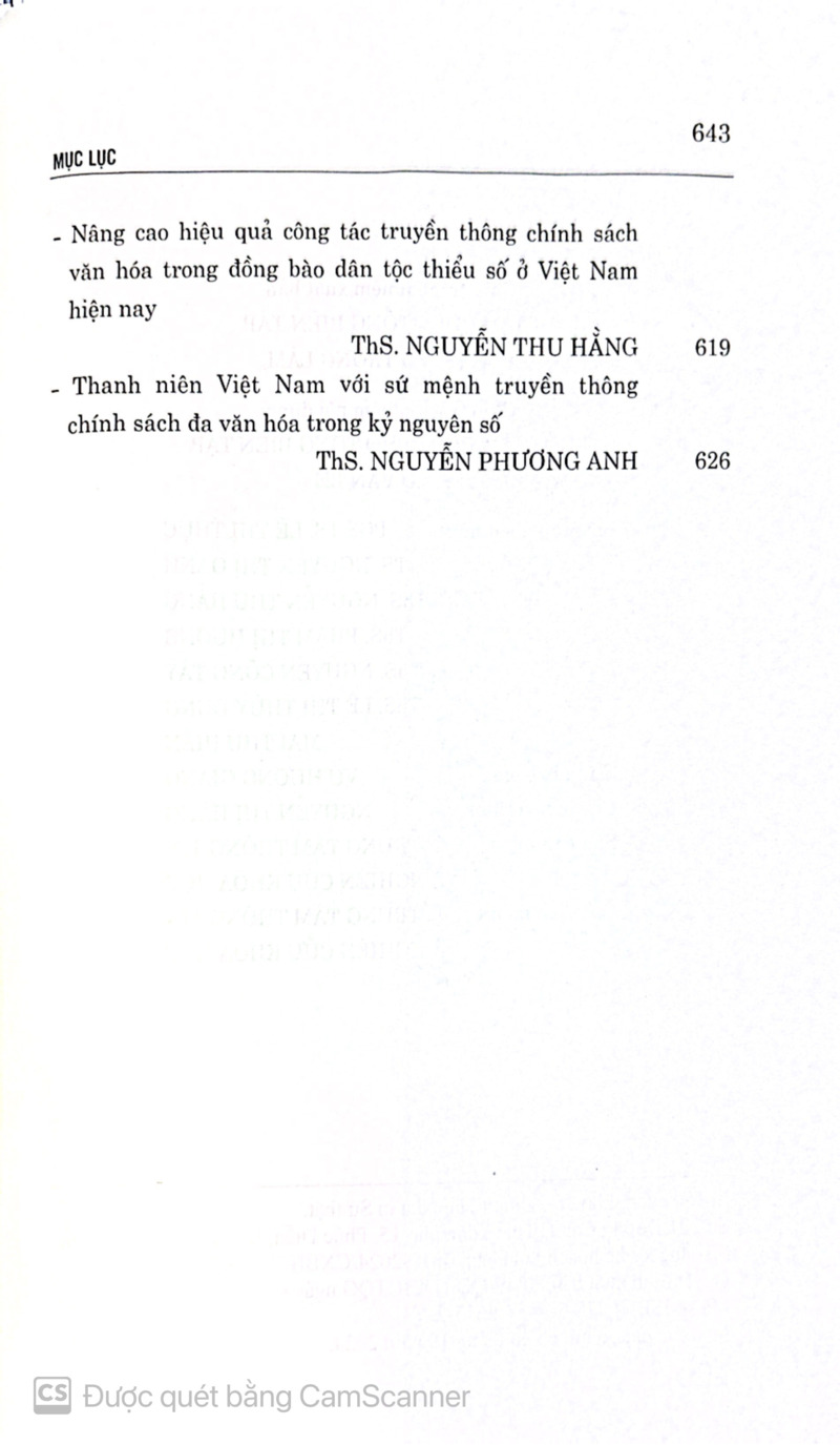 Truyền thông chính sách về đa văn hóa trong bối cảnh hội nhập quốc tế (Kỷ yếu Hội thảo khoa học quốc tế)