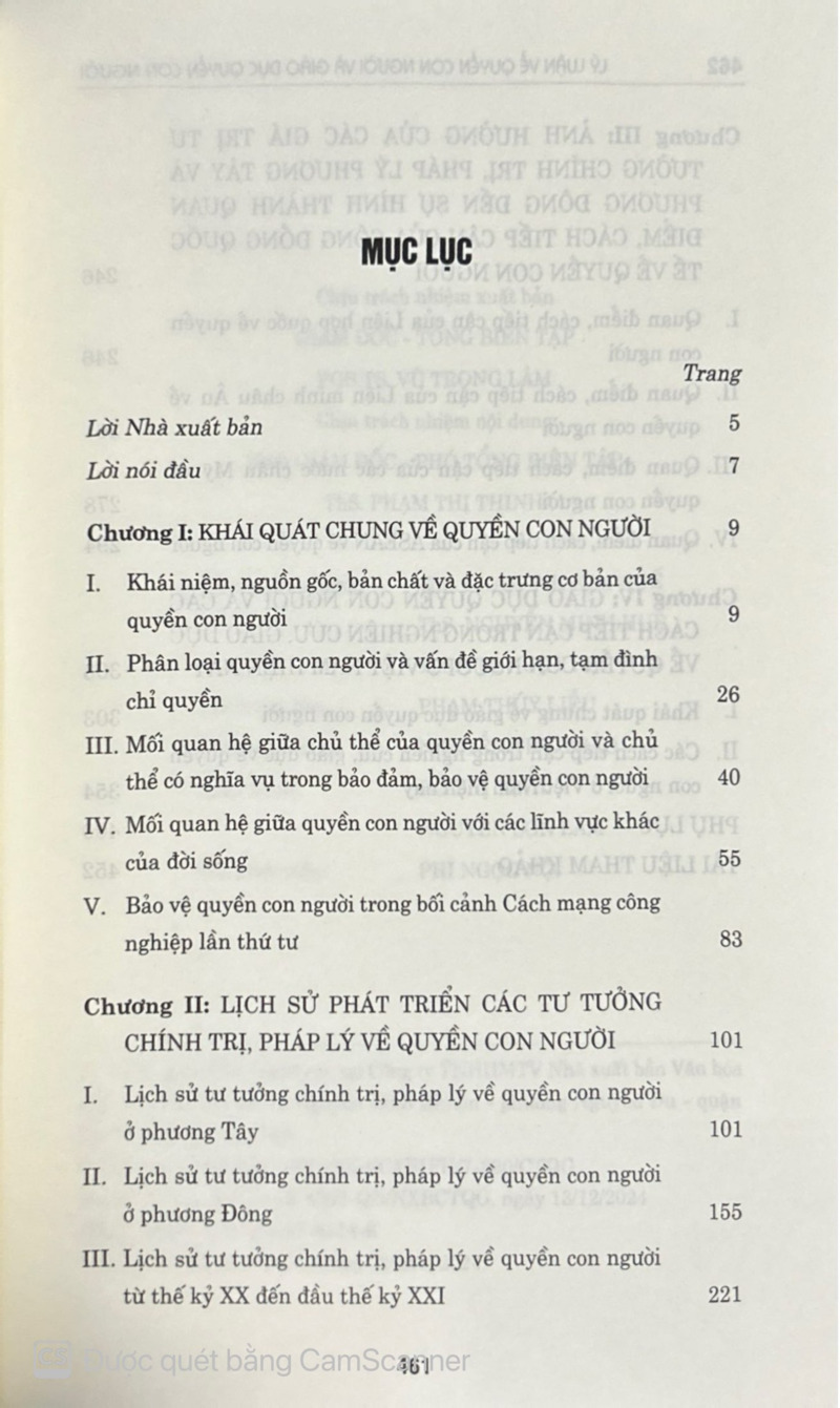Lý luận về quyền con người và giáo dục quyền con người (Sách chuyên khảo)