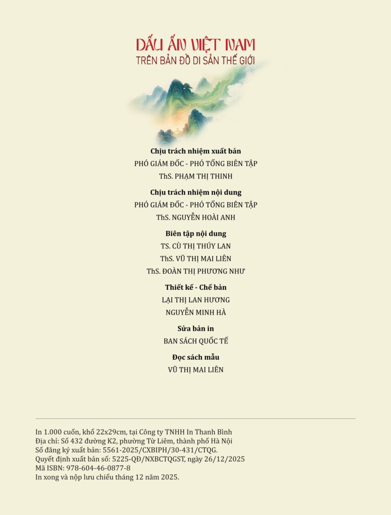 Dấu ấn Việt Nam trên bản đồ di sản thế giới