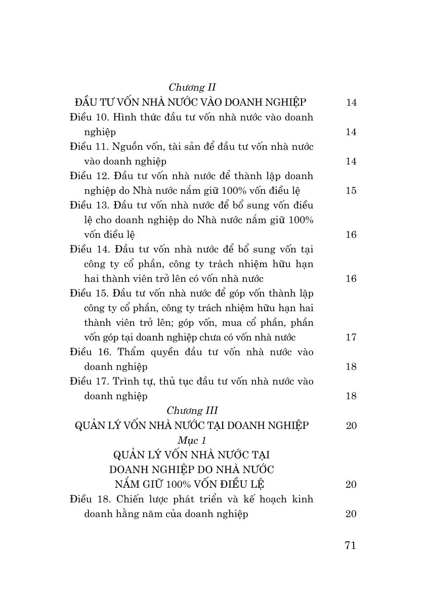 Luật Quản lý và đầu tư vốn nhà nước tại doanh nghiệp năm 2025