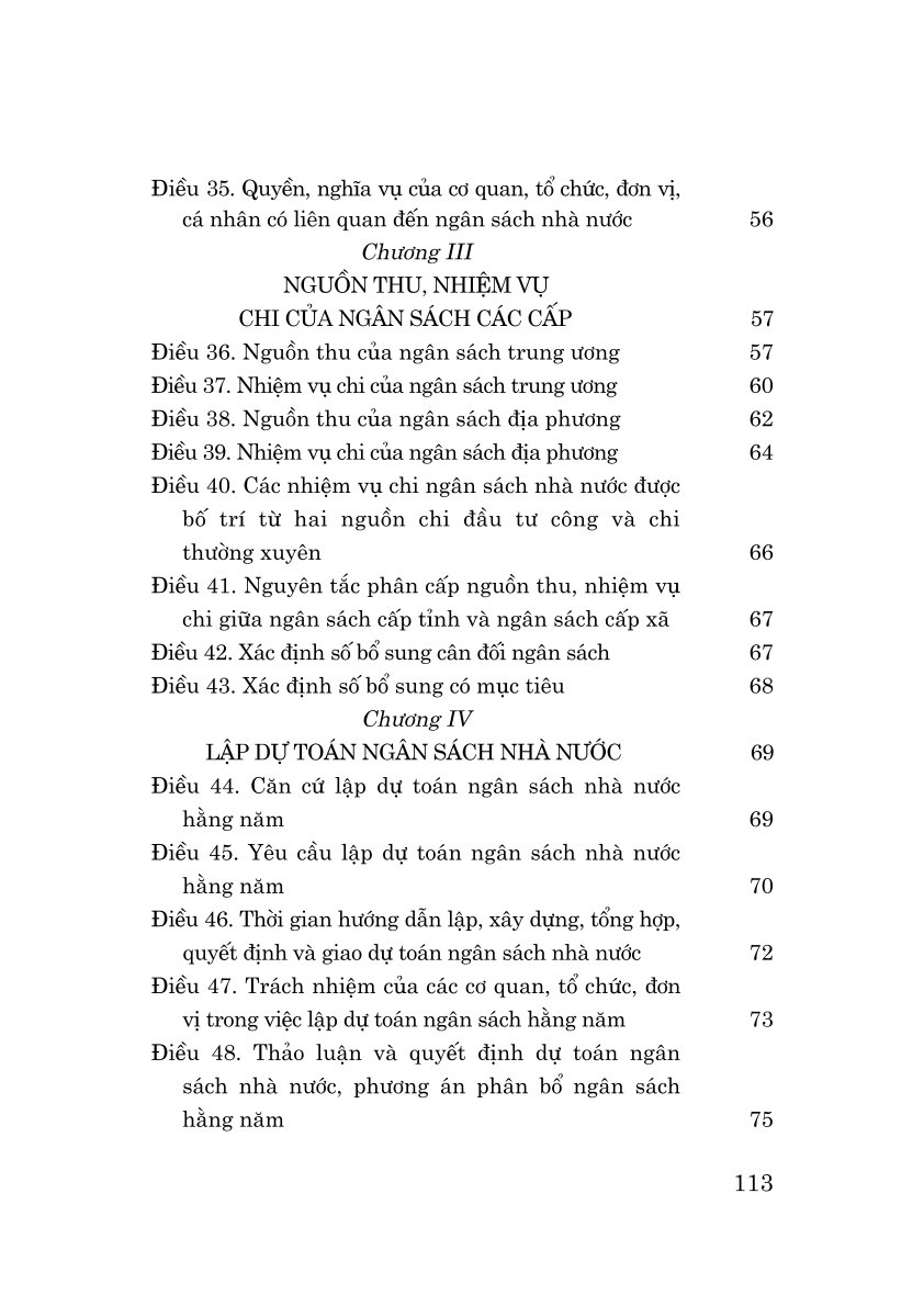 Luật Ngân sách nhà nước năm 2025