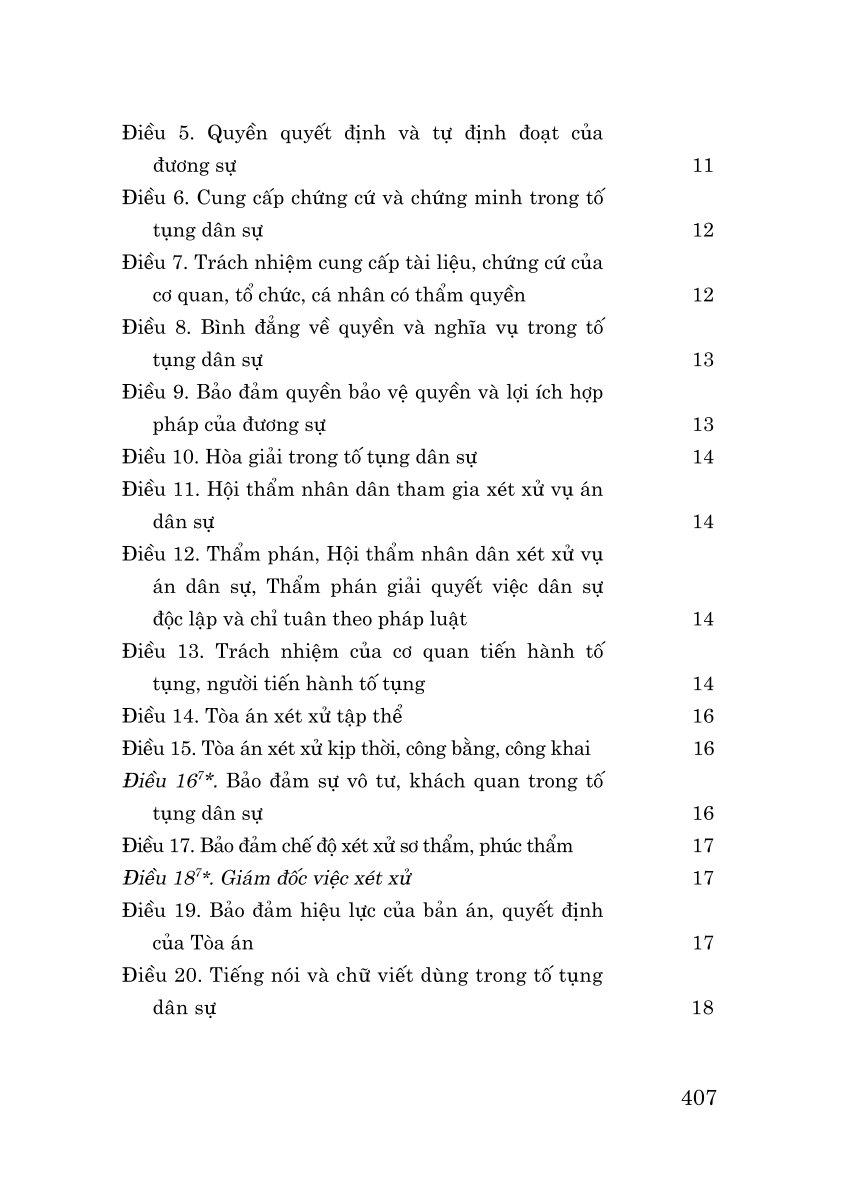 Bộ luật Tố tụng dân sự năm 2015 (Sửa đổi, bổ sung năm 2019, 2020, 2022, 2023, 2024, 2025)
