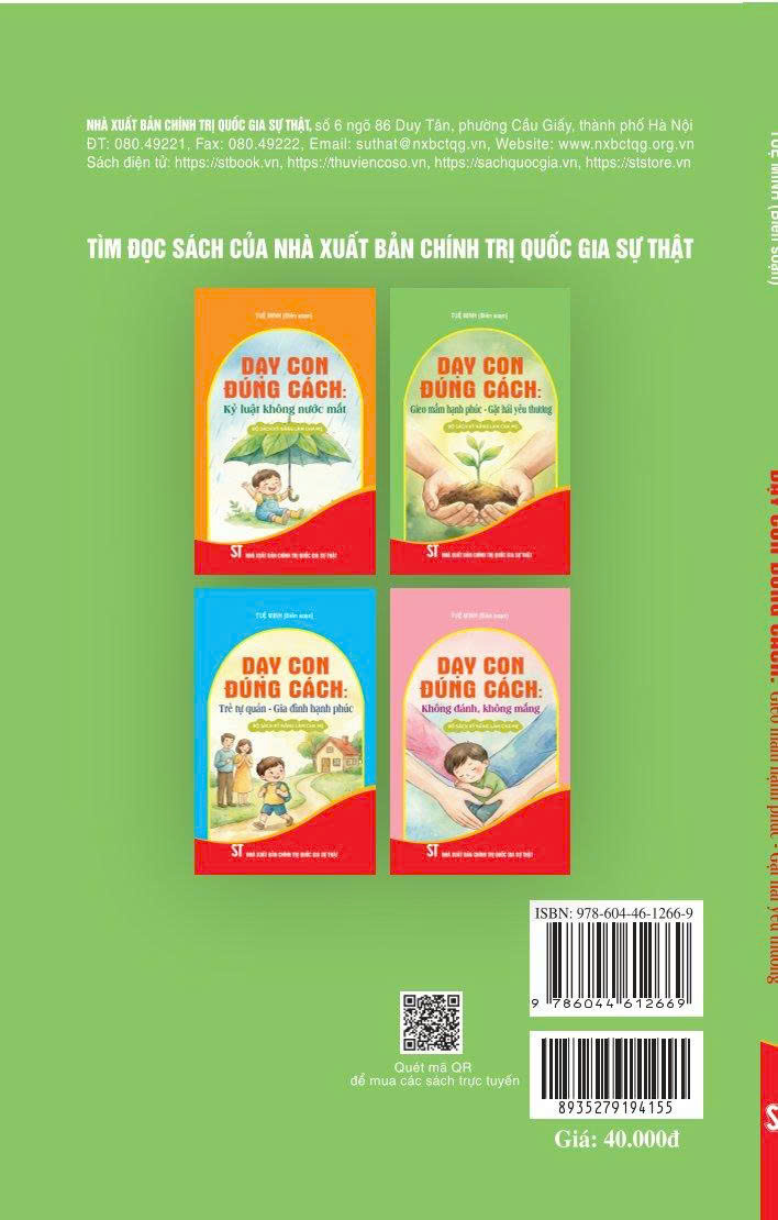 Dạy con đúng cách: Gieo mầm hạnh phúc - Gặt hái yêu thương