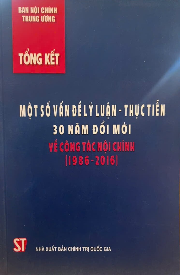 Tổng kết một số vấn đề lý luận - thực tiễn 30 năm đổi mới...