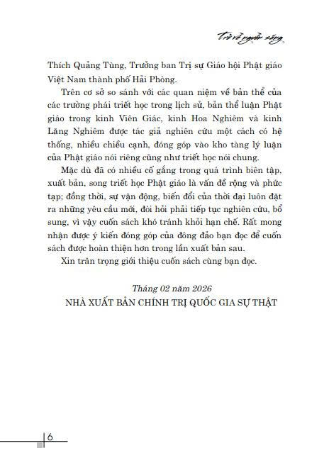 Trở về nguồn sáng (Xuất bản lần thứ hai)