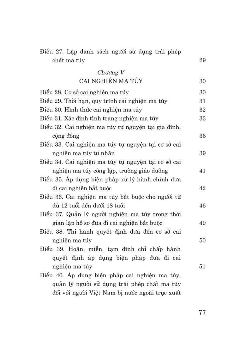 Luật Phòng, chống ma túy năm 2025