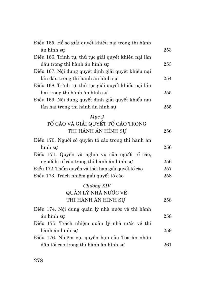 Luật Thi hành án hình sự năm 2025