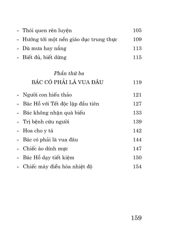 Bác Hồ - Những câu chuyện và bài học (Xuất bản lần thứ năm)