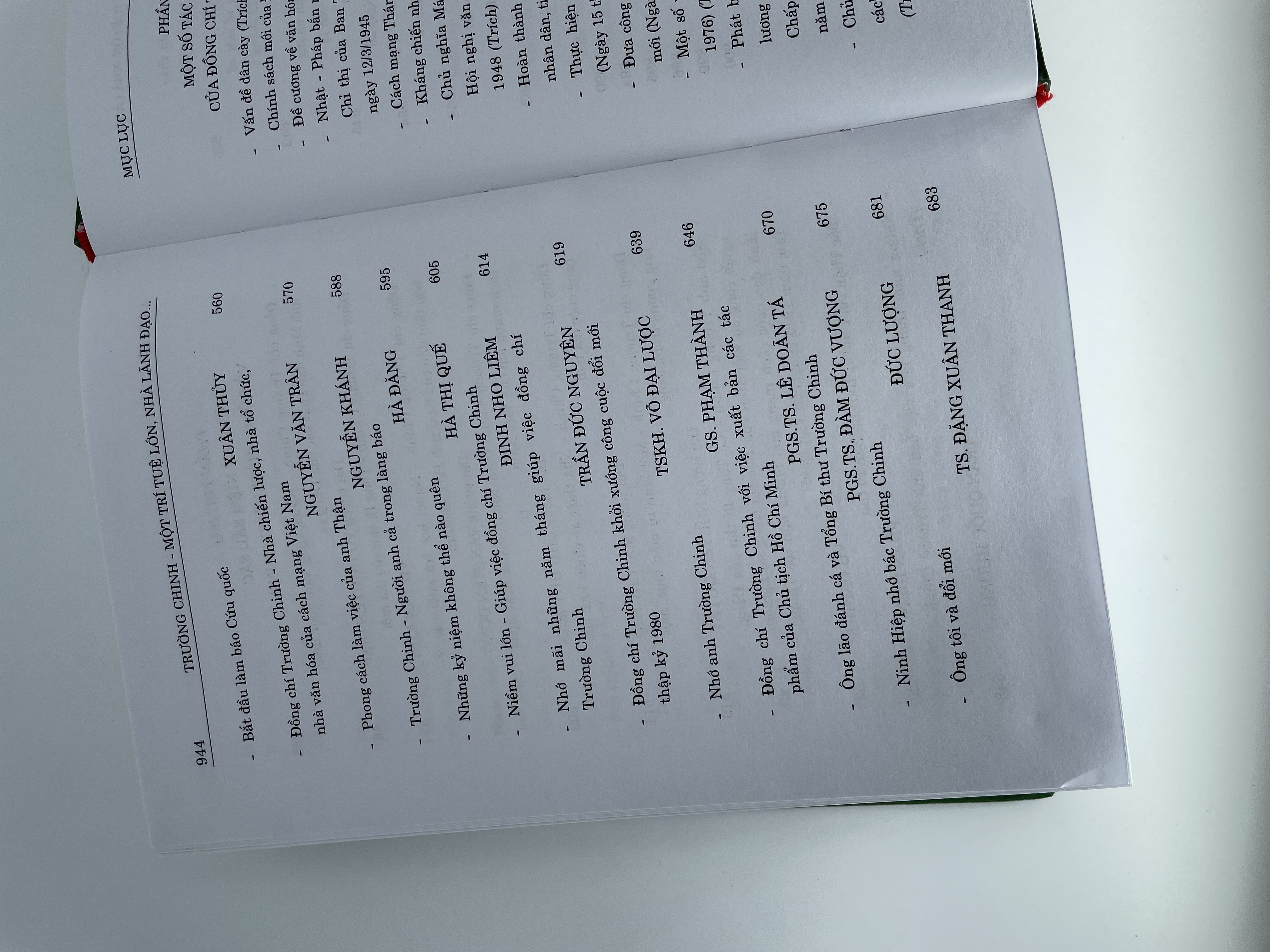 Trường Chinh Một trí tuệ lớn, nhà lãnh đạo kiệt xuất của cách mạng Việt Nam