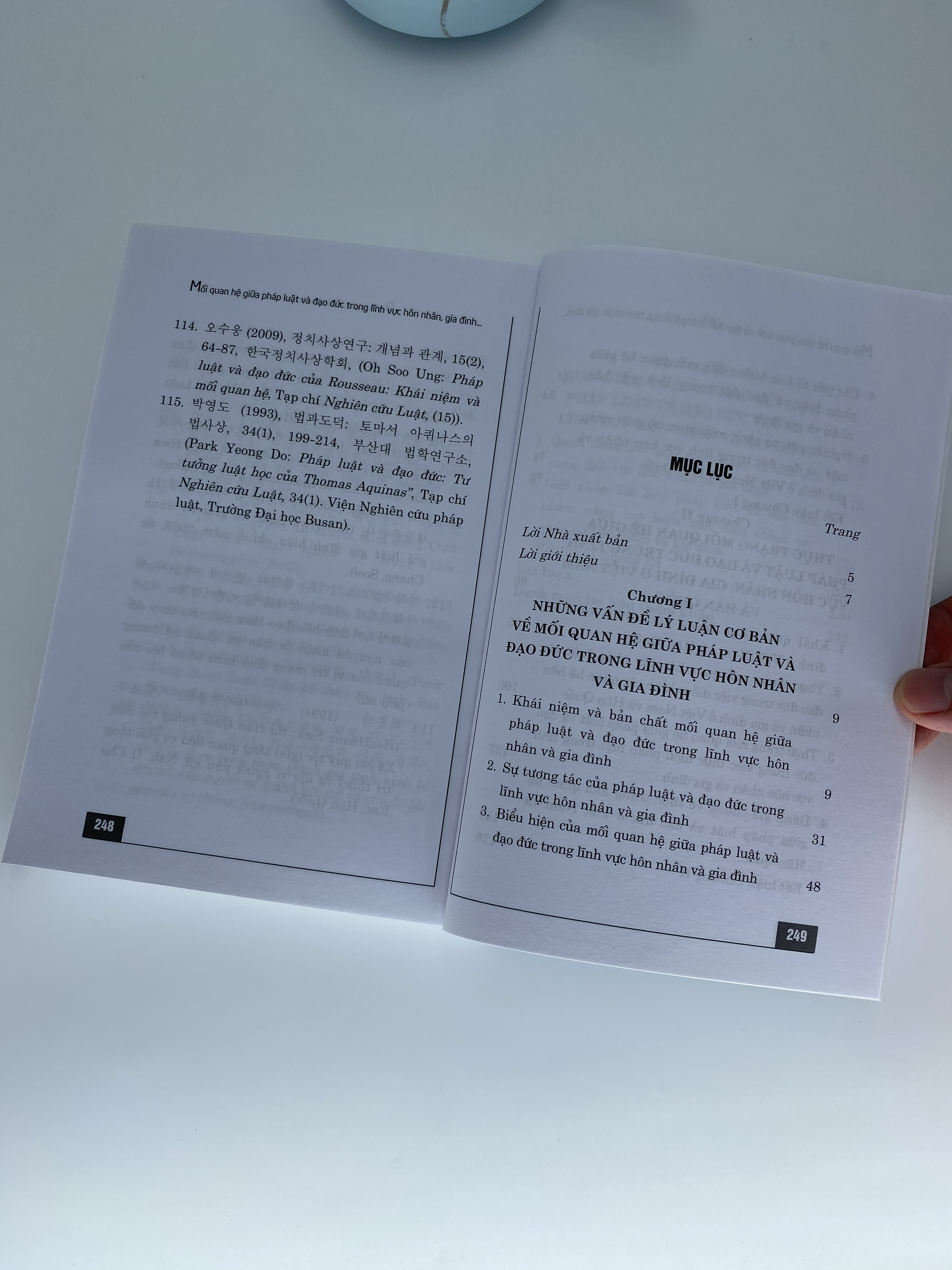 Mối quan hệ giữa pháp luật và đạo đức trong lĩnh vực hôn nhân, gia đình - Nghiên cứu so sánh Việt Nam và Hàn Quốc