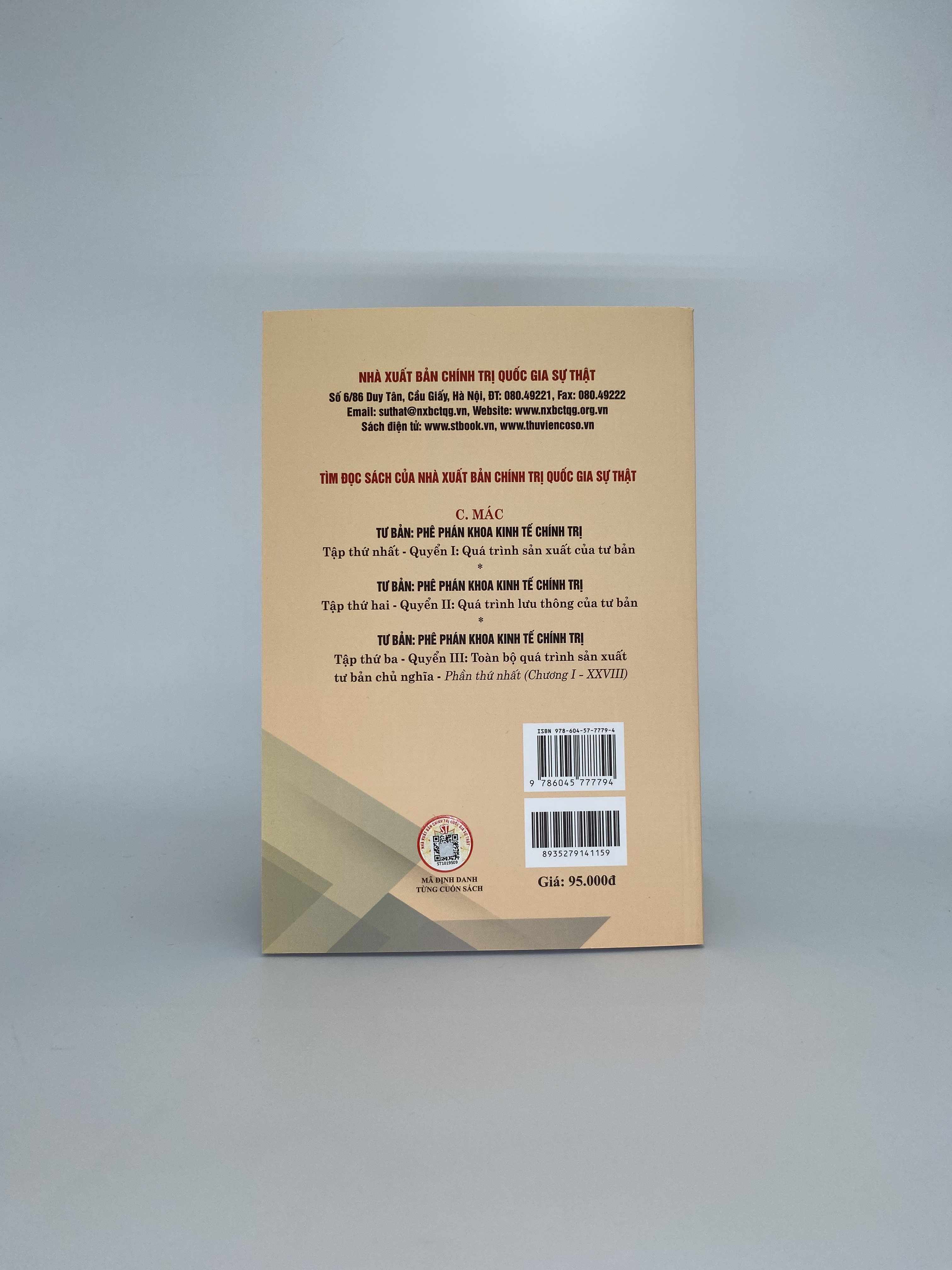 Vấn đề của kinh tế đương đại - góc nhìn từ Tư bản luận. T-H-T' => H-T'-H' (Sách chuyên khảo)