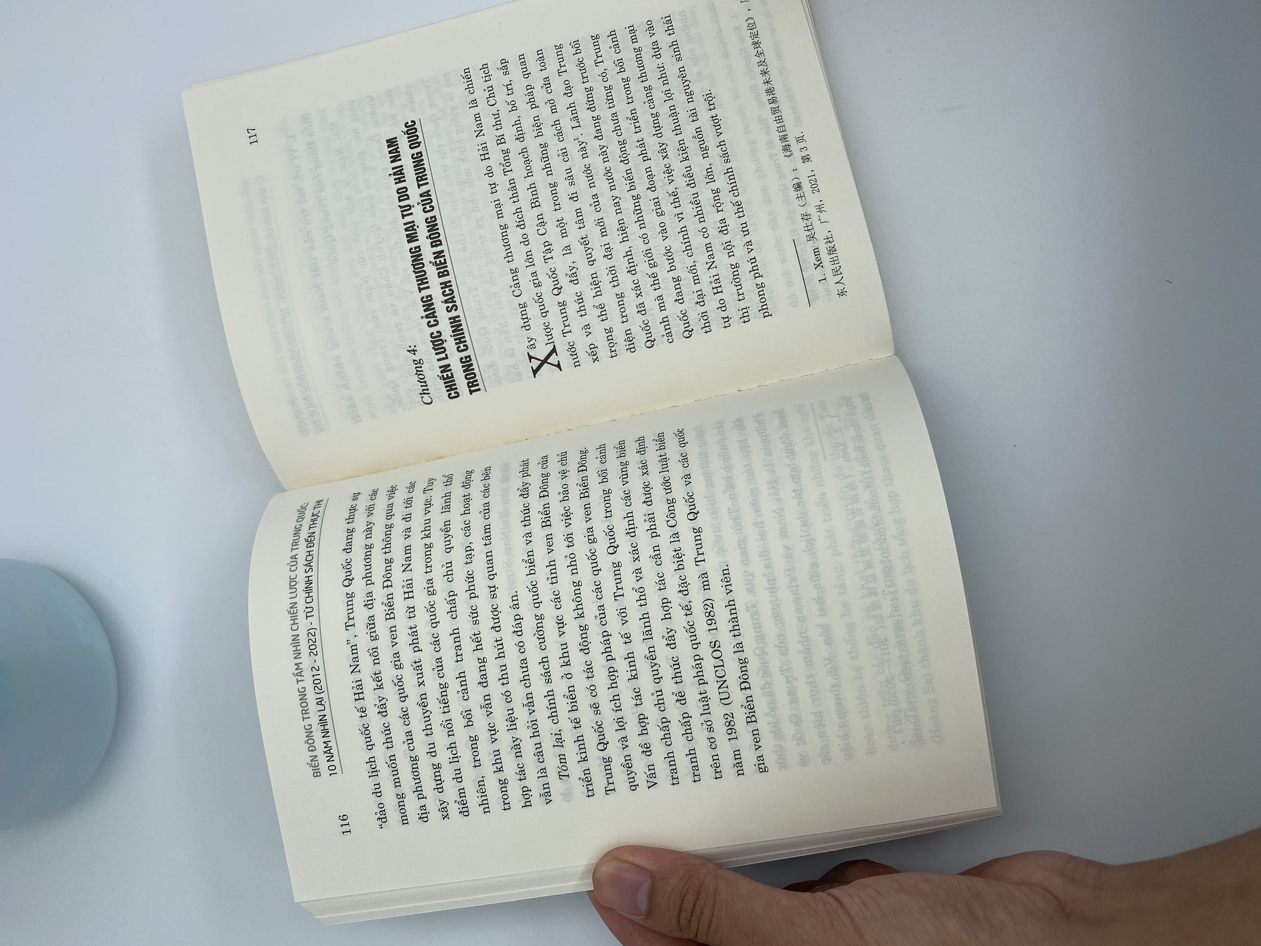 Biển Đông trong tầm nhìn chiến lược của Trung Quốc: 10 năm nhìn lại (2012 - 2022) - Từ chính sách đến thực thi (Sách chuyên khảo)