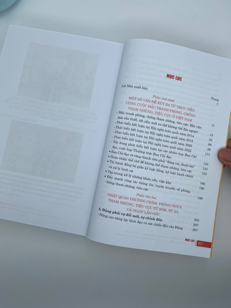 Kiên quyết, kiên trì đấu tranh phòng, chống tham nhũng, tiêu cực, góp phần xây dựng Đảng và Nhà nước ta ngày càng trong sạch, vững mạnh