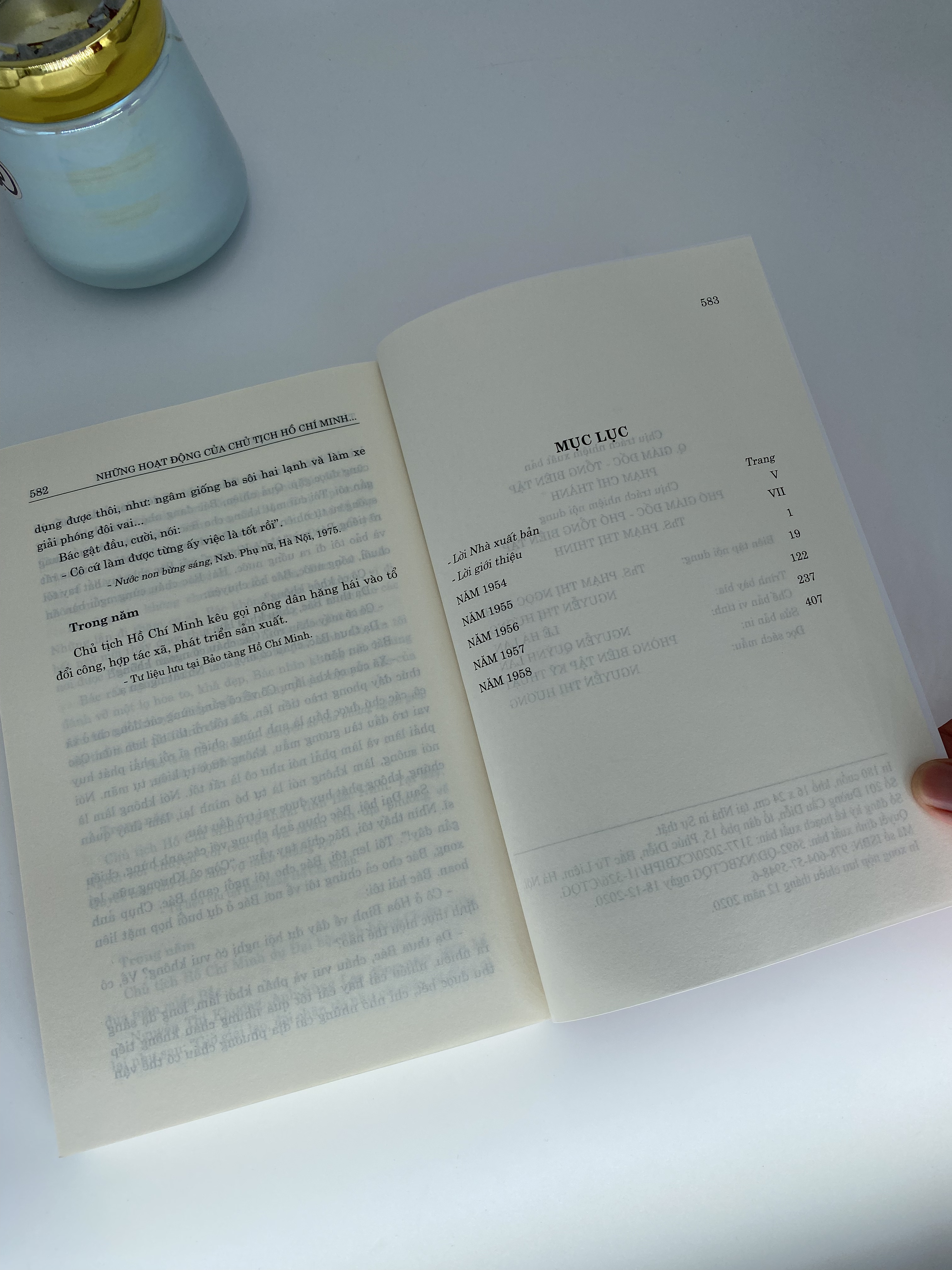 Những hoạt động của Chủ tịch Hồ Chí Minh giai đoạn 1954 - 1969 Tập 1 (1954 - 1958)