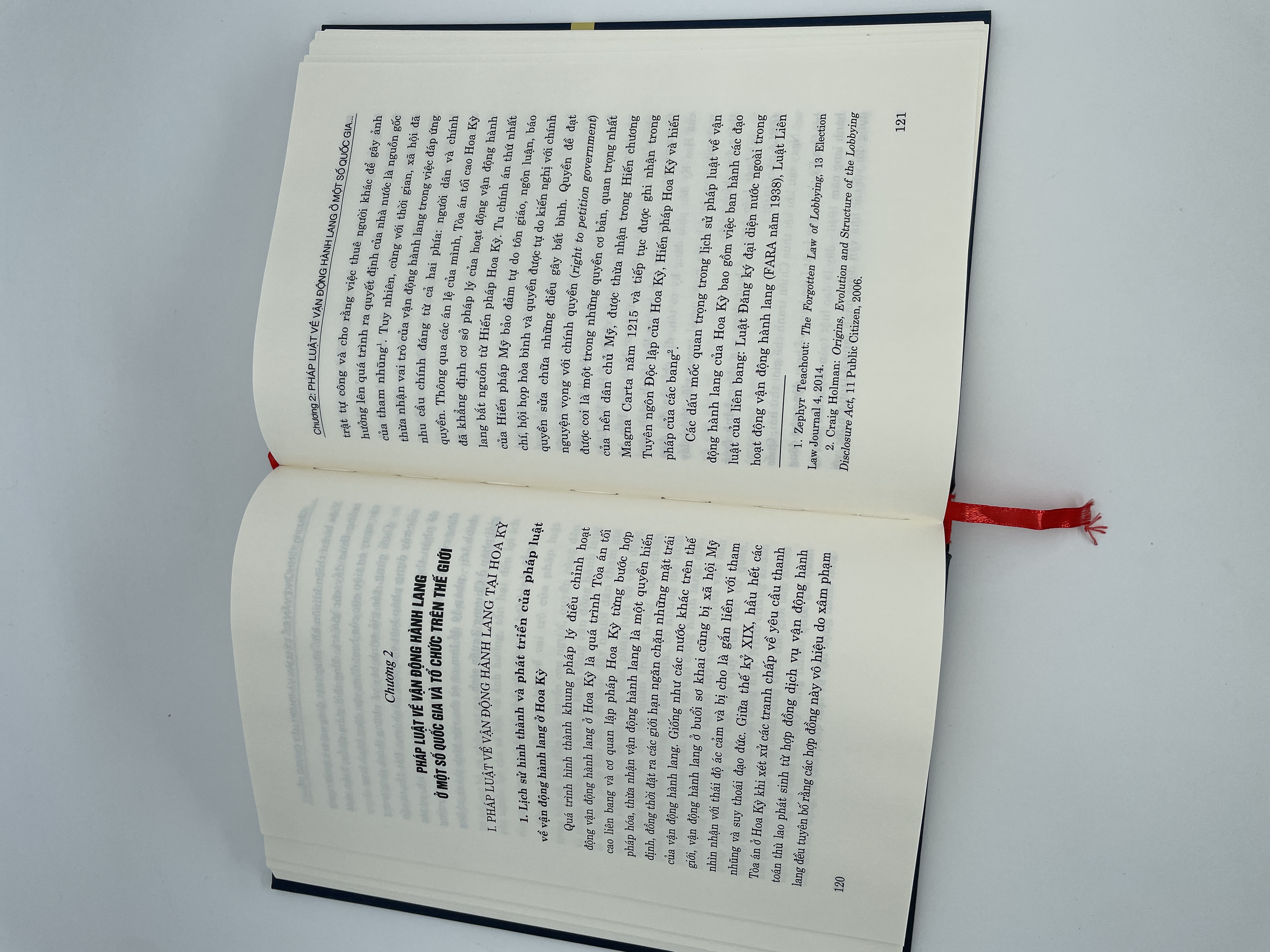 Pháp luật về vận động hành lang - Một số vấn đề lý luận, kinh nghiệm quốc tế và liên hệ với Việt Nam (Sách chuyên khảo)