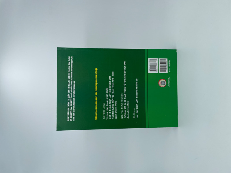 Tổng quan Luật hình sự Việt Nam (Tái bản, có sửa chữa, bổ sung)