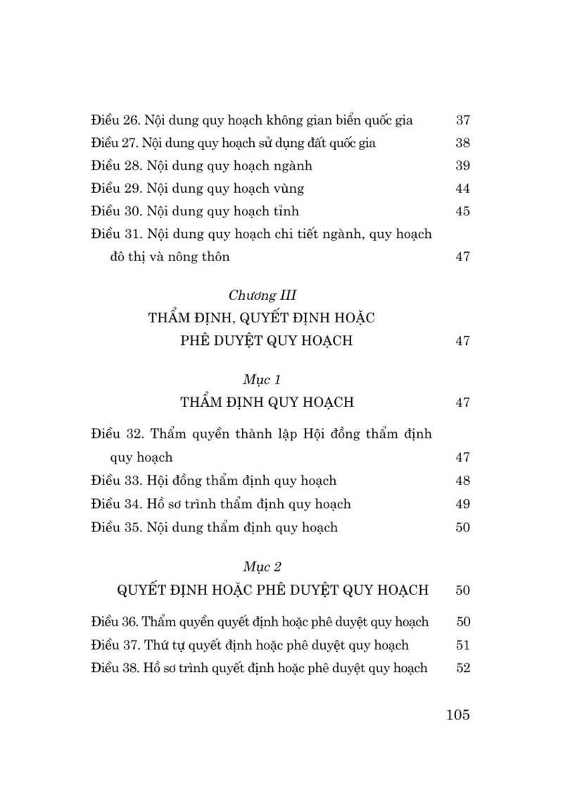 Luật Quy hoạch năm 2025