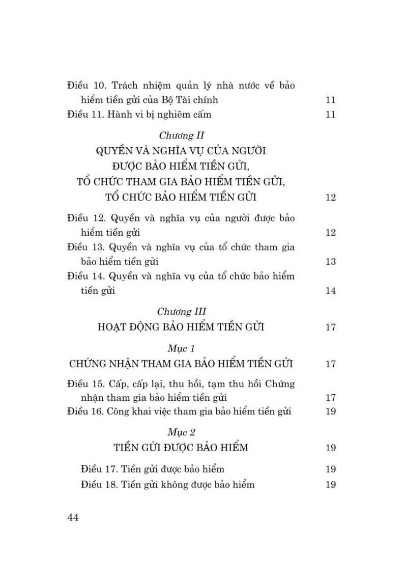 Luật Bảo hiểm tiền gửi năm 2025
