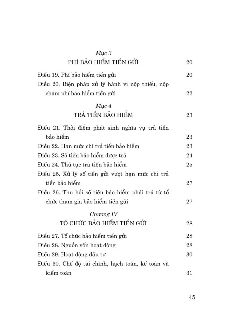 Luật Bảo hiểm tiền gửi năm 2025